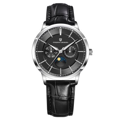 Pagani Design PD-1795 Quartz Horloge - Zwart (40mm)