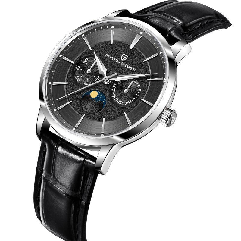 Pagani Design PD-1795 Herenhorloge - Japans Quartz & Saffierglas – afbeelding 2