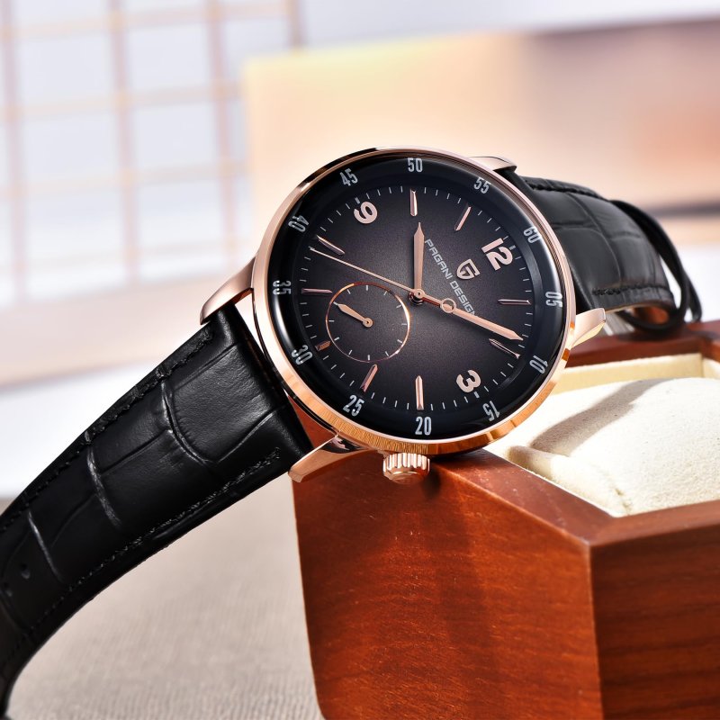 Pagani Design PD-1790 Herenhorloge - Automatisch & Saffierglas – afbeelding 5
