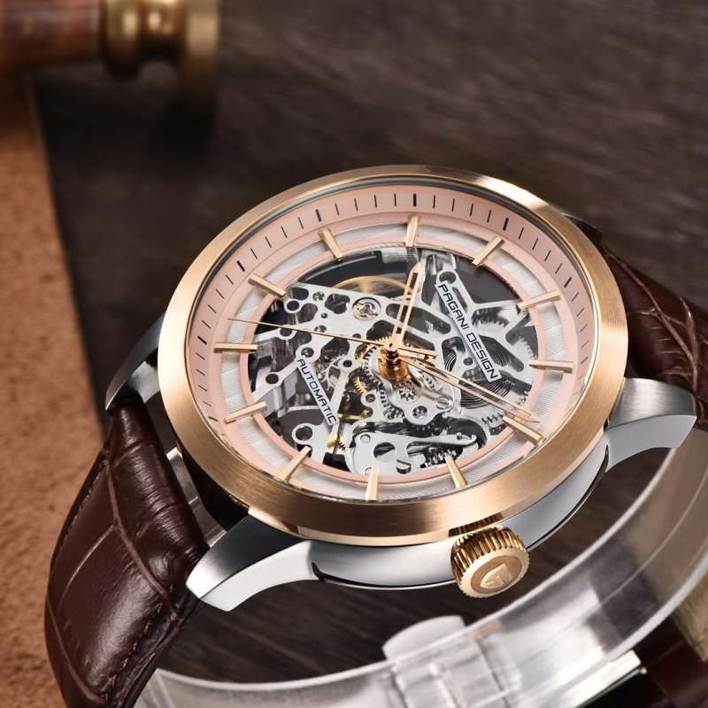 Pagani Design PD-1638 Herenhorloge - Skeleton & Automatisch – afbeelding 2