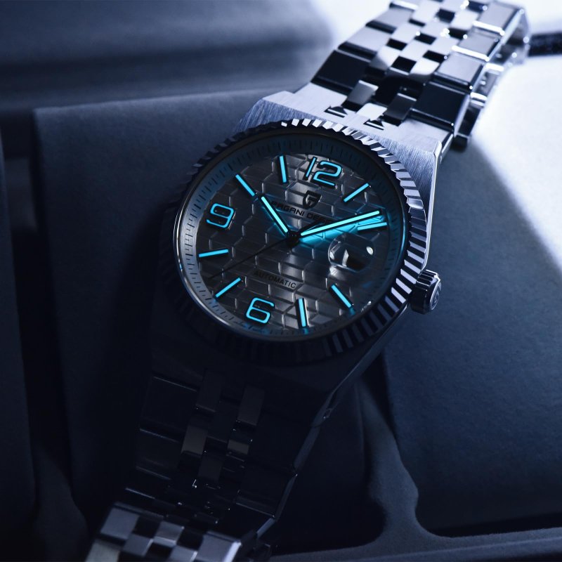 Pagani Design Automatisch Herenhorloge – 10 ATM & Saffierglas – afbeelding 3