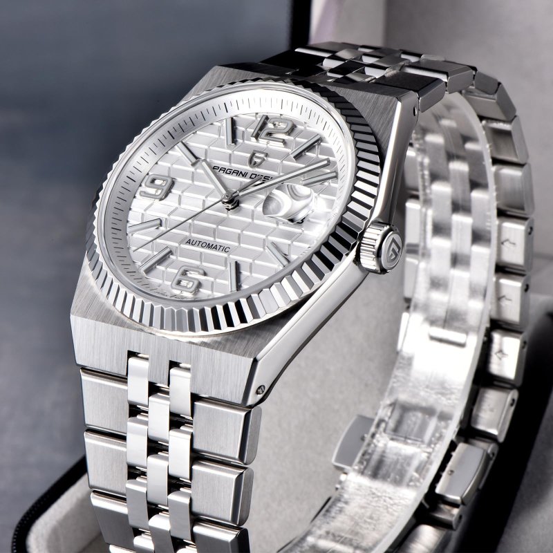 Pagani Design Automatisch Herenhorloge – 10 ATM & Saffierglas – afbeelding 4