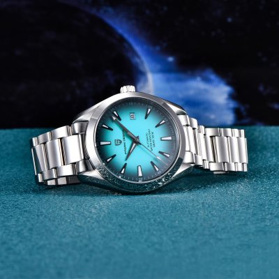 Thumbnail van Pagani Design Classic Automatisch Herenhorloge - Wit Wijzerplaat & Saffierglas