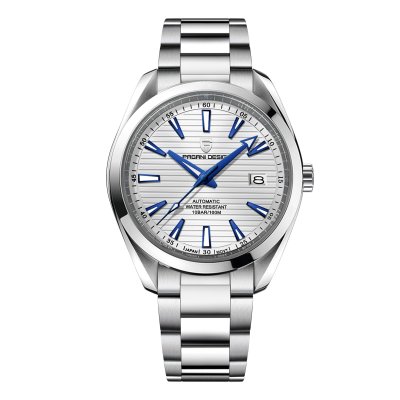 Thumbnail van Pagani Design Classic Automatisch Herenhorloge - Wit Wijzerplaat & Saffierglas