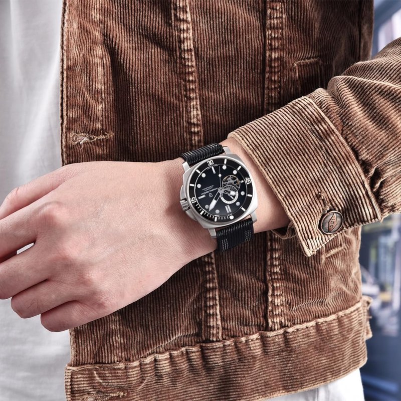 Pagani Design PD-1736 Automatisch Herenhorloge - Saffierglas & NH39 Uurwerk – afbeelding 4