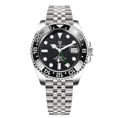 Thumbnail van Pagani Design PD-1662 GMT Herenhorloge - Keramische Bezel & Saffierglas