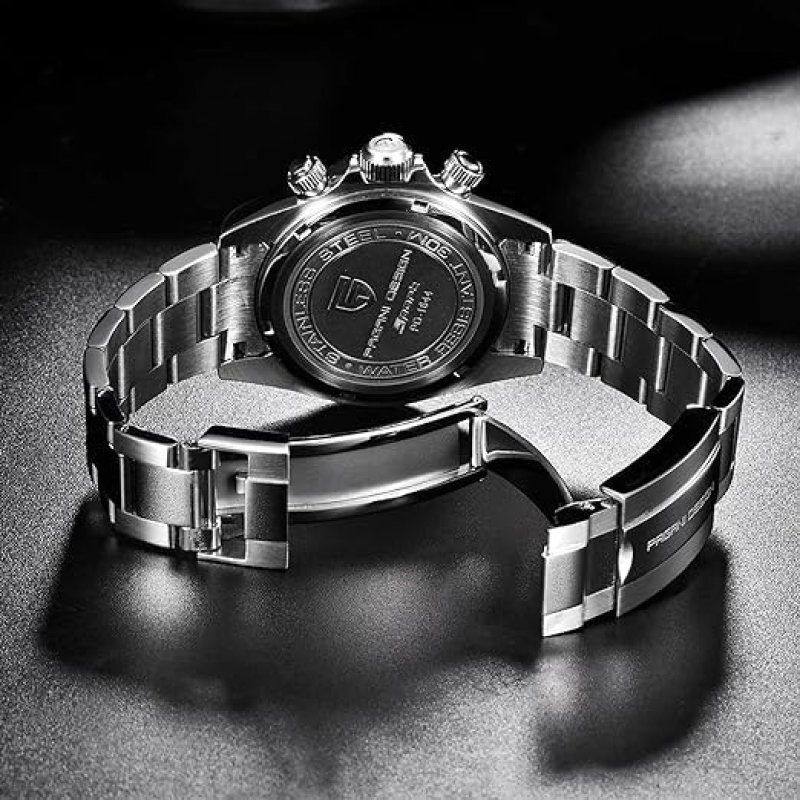 Pagani Design PD-1644 Herenhorloge - Saffierglas & Chronograaf – afbeelding 5