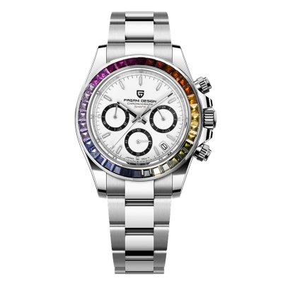 Thumbnail van Pagani Design PD-1644 Herenhorloge - Saffierglas & Chronograaf