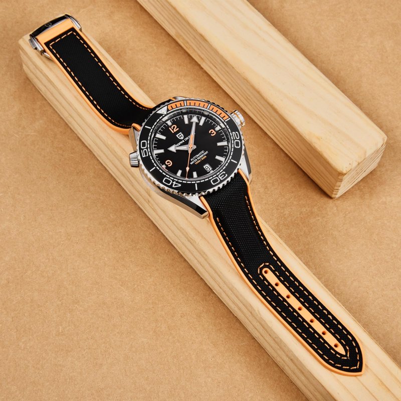 Pagani Design PD-1679 Herenhorloge - NH35 Automatisch & Keramische Bezel – afbeelding 5