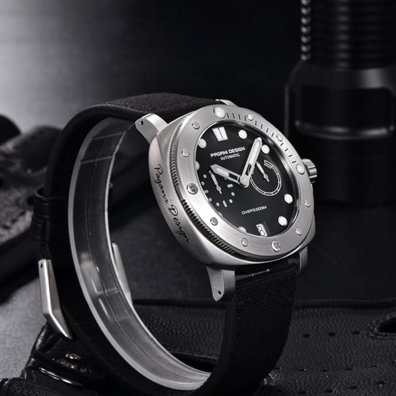 Pagani Design PD-1767 Automatisch Herenhorloge – 41mm & 200M Waterdicht – afbeelding 3