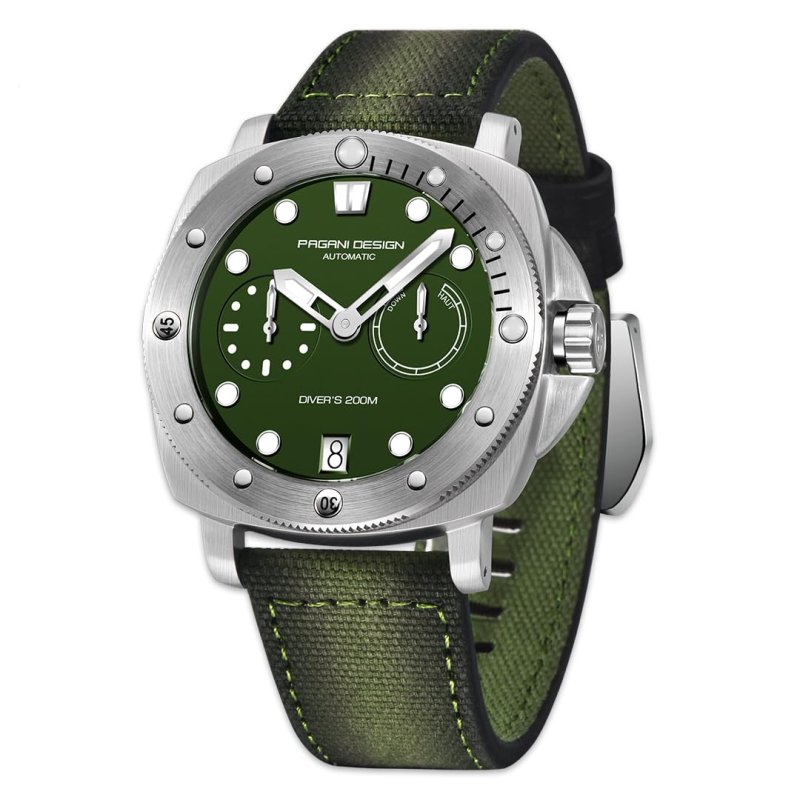 Pagani Design PD-1767 Automatisch Herenhorloge – 41mm & 200M Waterdicht – afbeelding 10