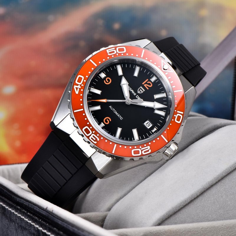 Pagani Design PD-YS034 Herenhorloge - Miyota 8215 & Keramische Bezel – afbeelding 5