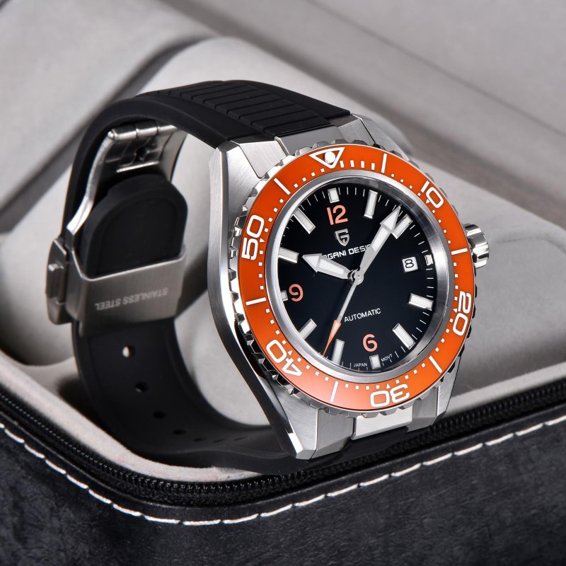 Pagani Design PD-YS034 Herenhorloge - Miyota 8215 & Keramische Bezel – afbeelding 6